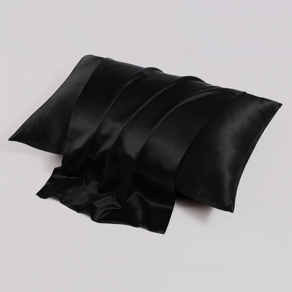 22 Momme Black Envelope Pillowcase