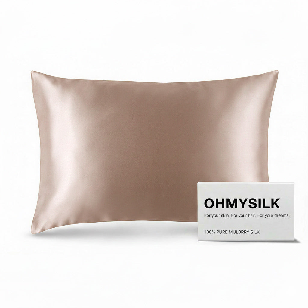 22 Momme Champagne Queen Envelope Pillowcase