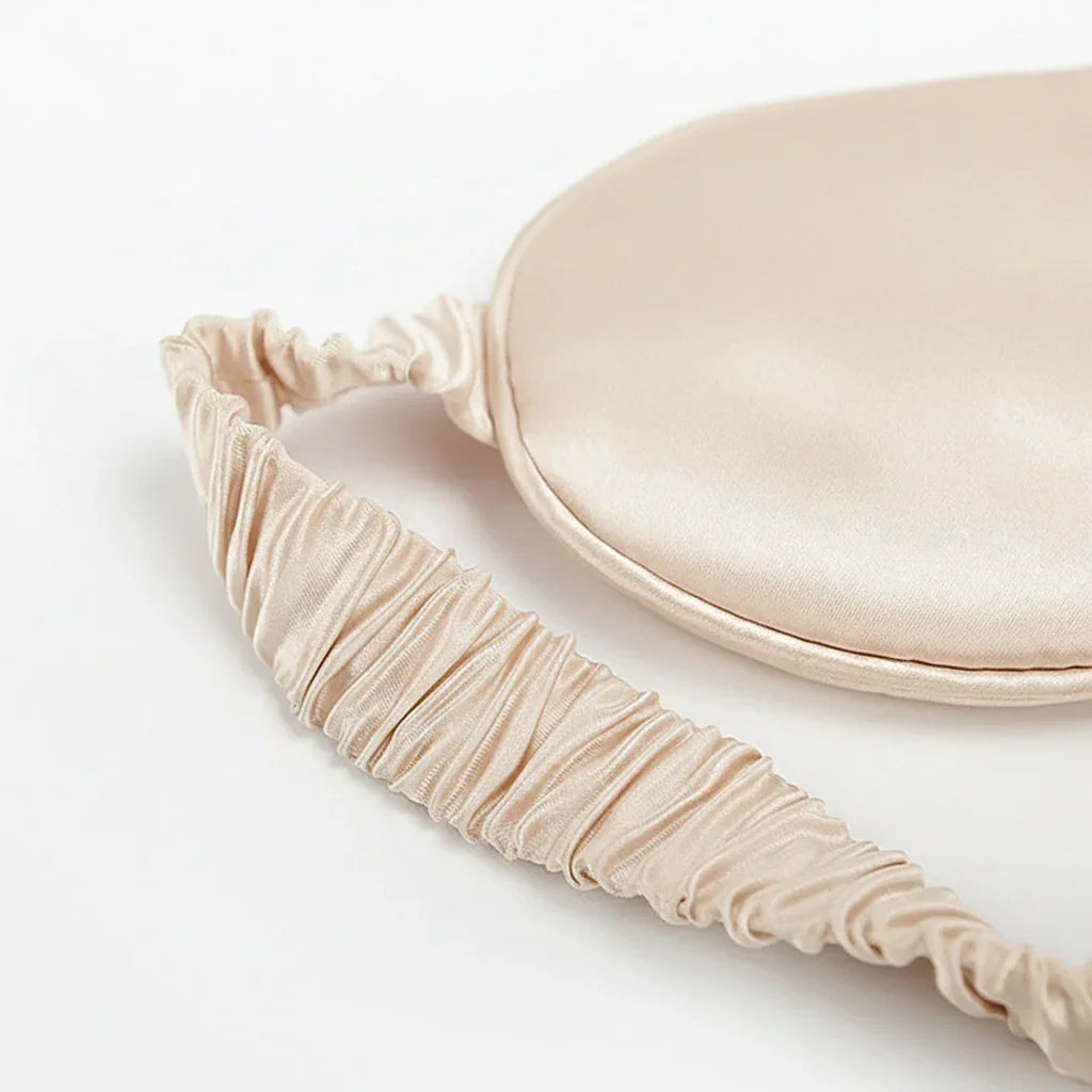 22 Momme Champagne Sleep Mask