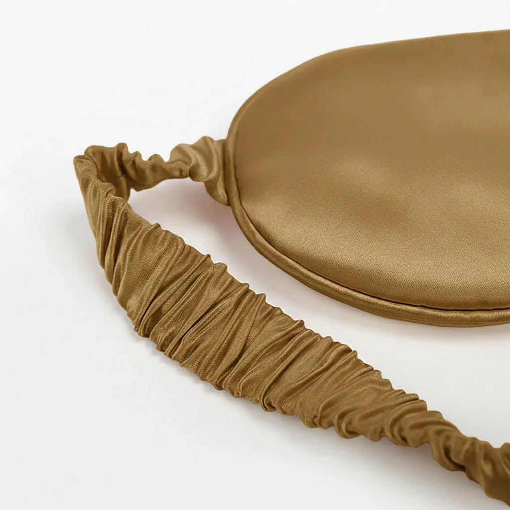 22 Momme Champagne Gold Sleep Mask