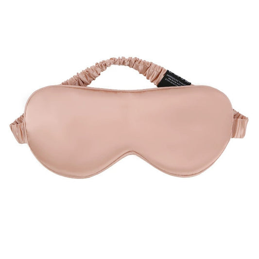 22 Momme Coral Pink Sleep Mask