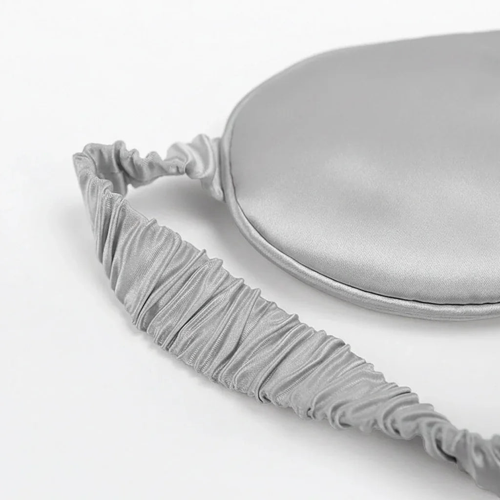 22 Momme Silver Gray Sleep Mask