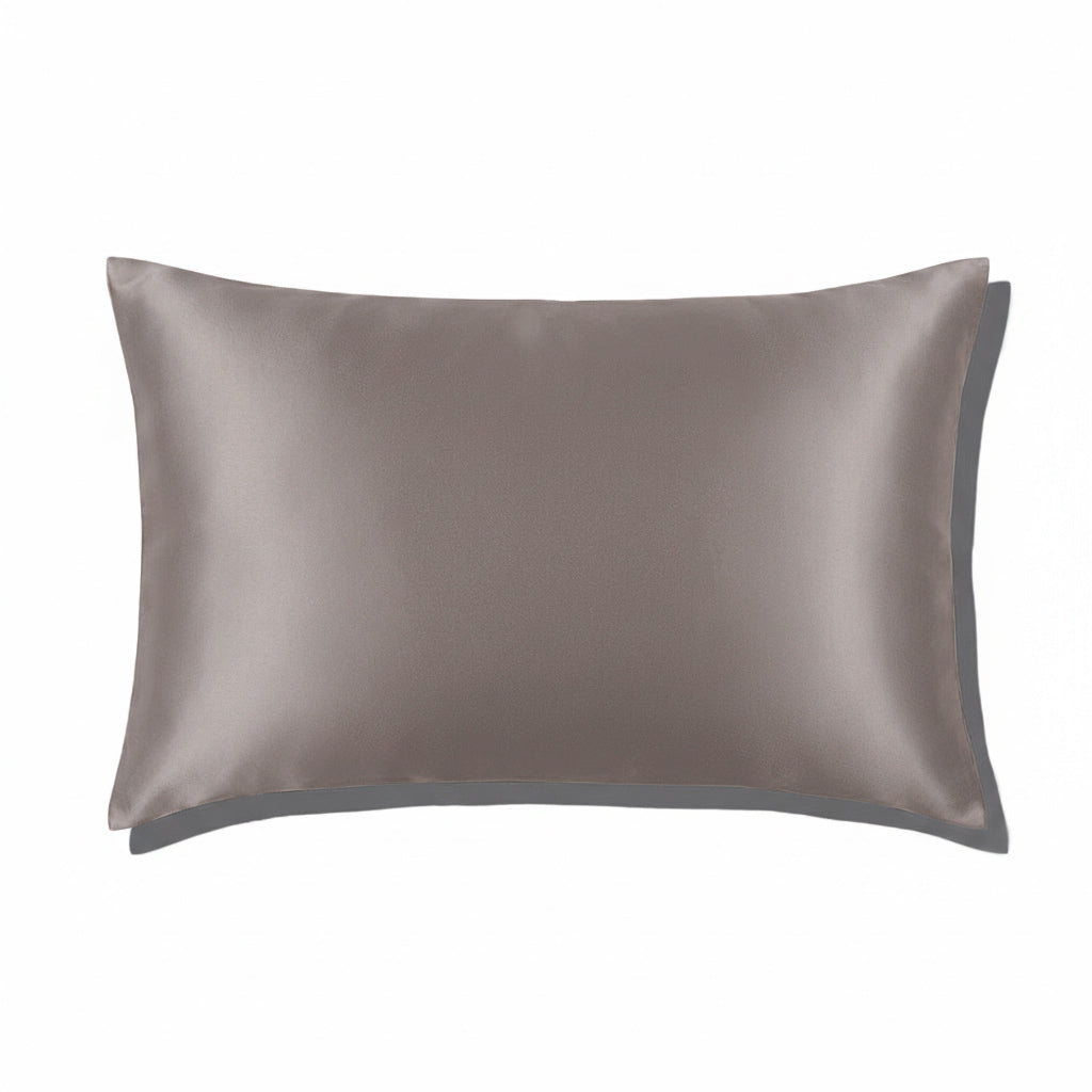 22 Momme Taupe Queen Envelope Pillowcase
